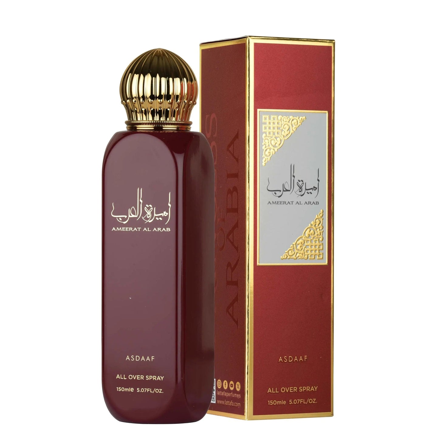 Ameerat Al Arab All Over Spray 150ml by Lattafa