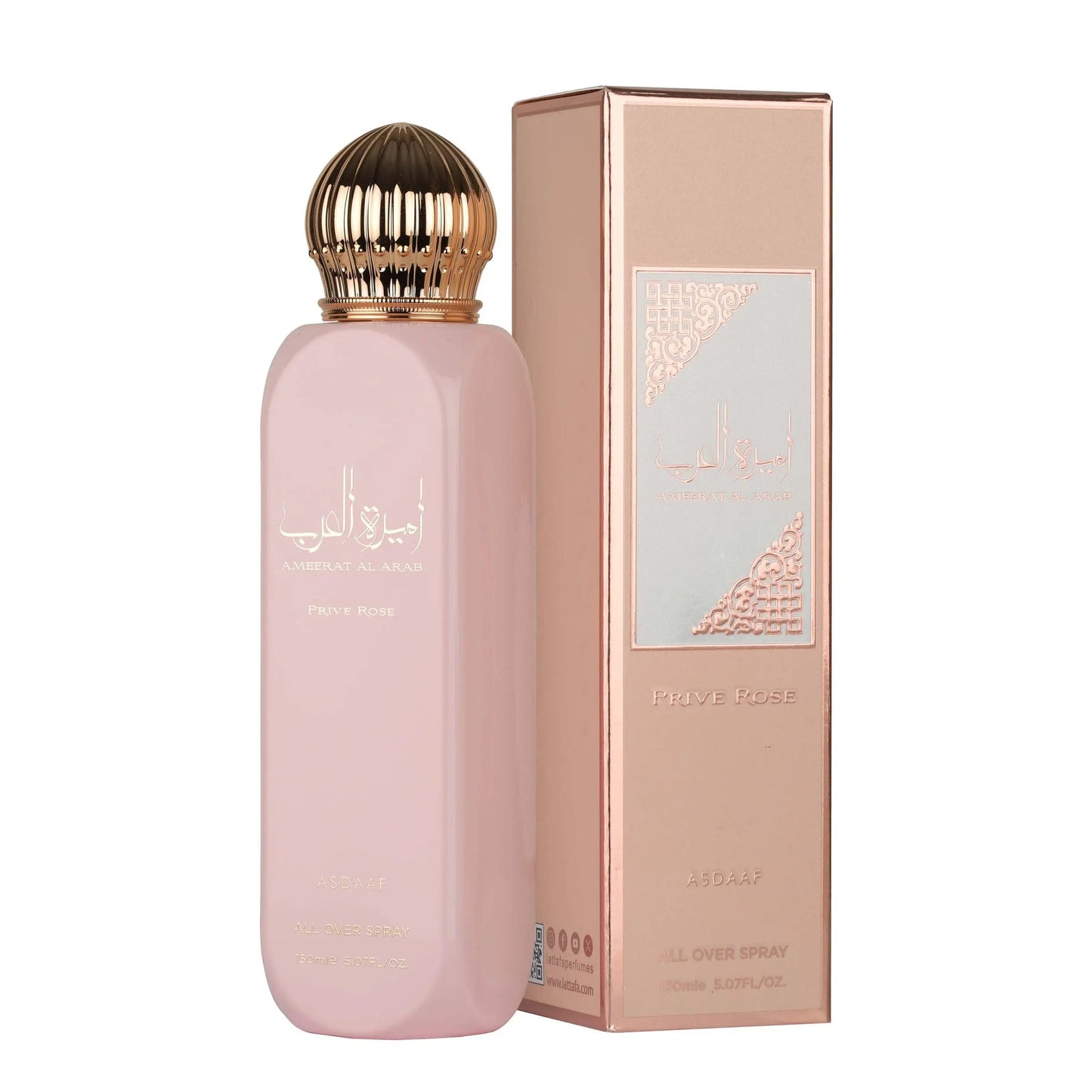 Ameerat Al Arab Prive Rose All Over Spray 150ml by Lattafa