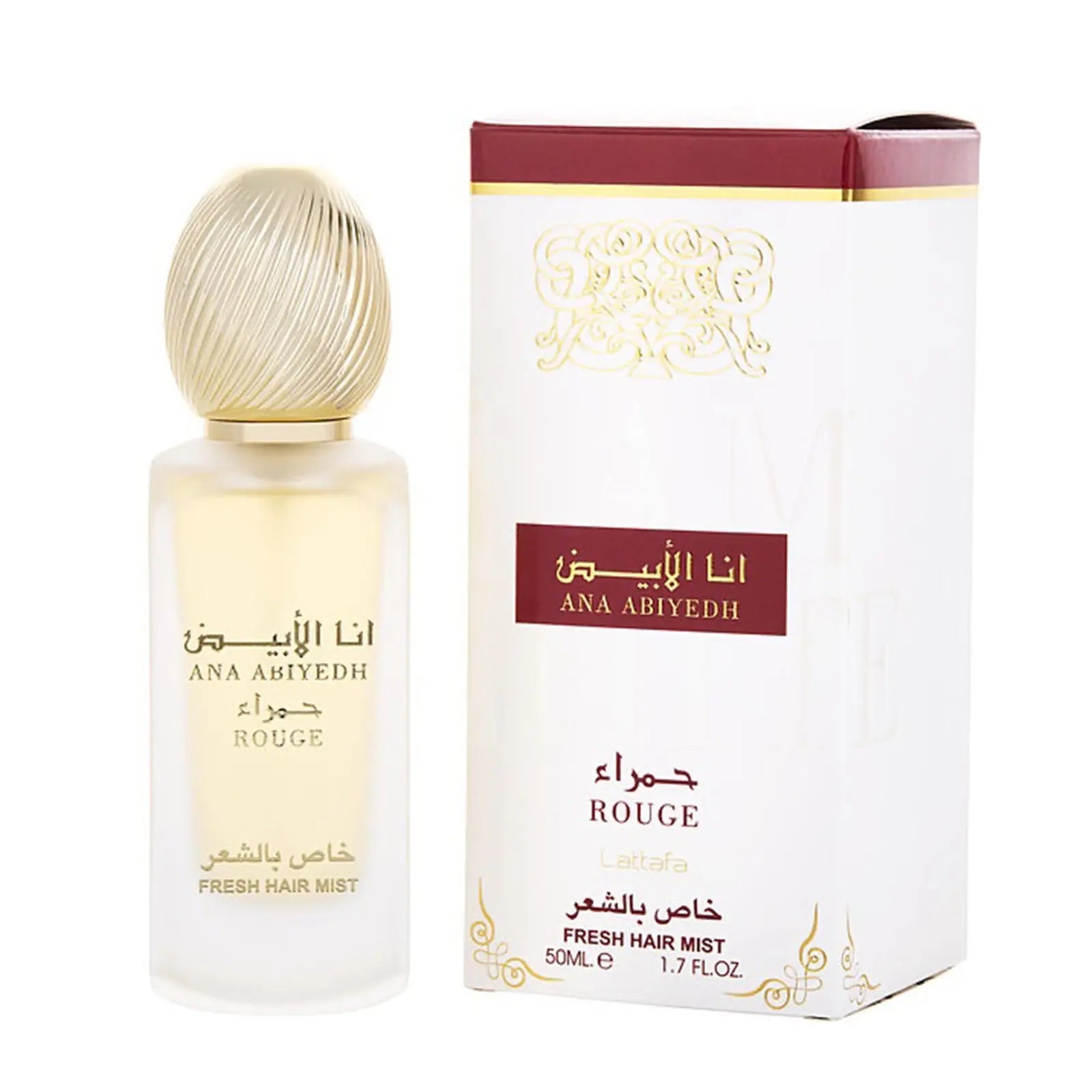 Ana Abiyedh Rouge Hair Mist 50ml by Lattafa