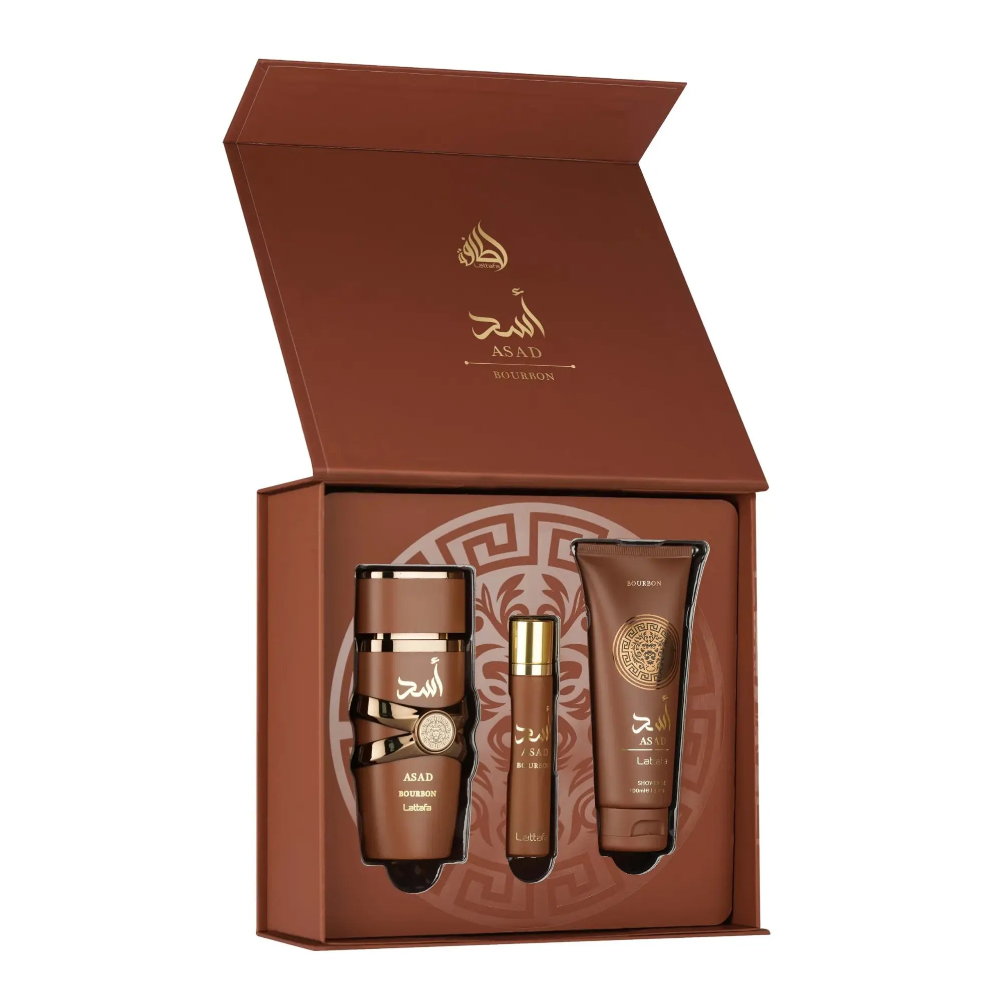 Asad Bourbon Gift Set by Lattafa