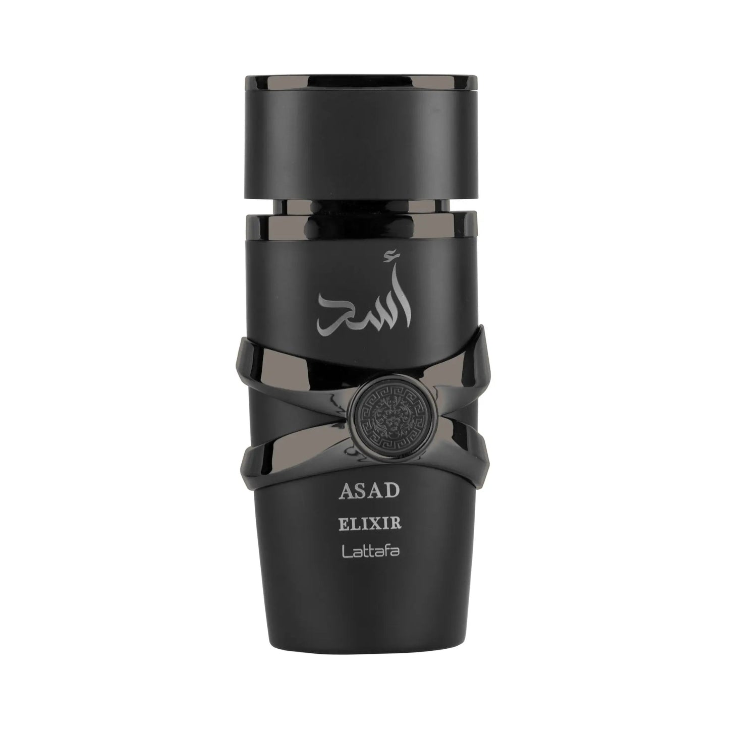 Asad Elixir Perfume 100ml EDP Lattafa blue glass bottle