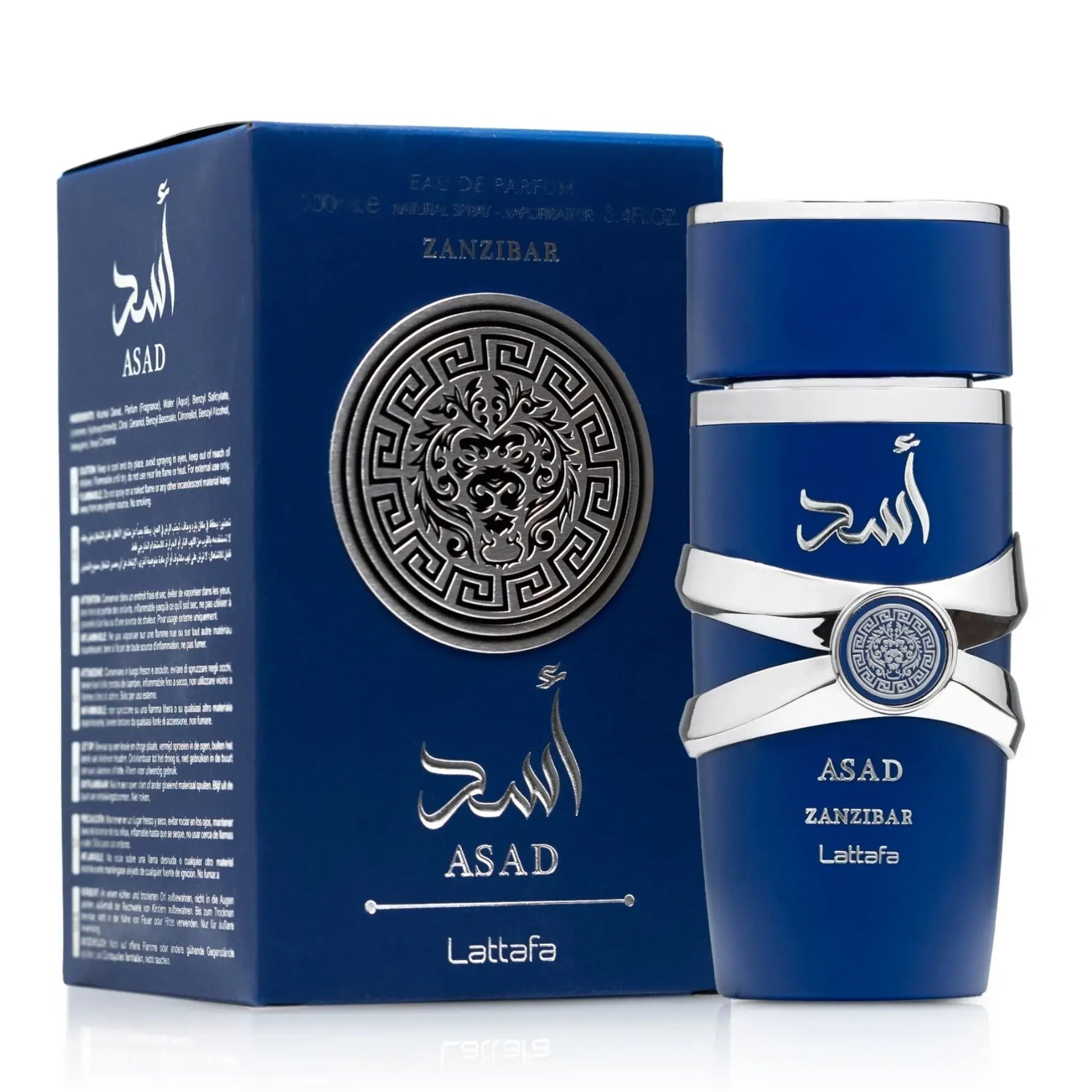 Asad Zanzibar Perfume 100ml EDP by Lattafa