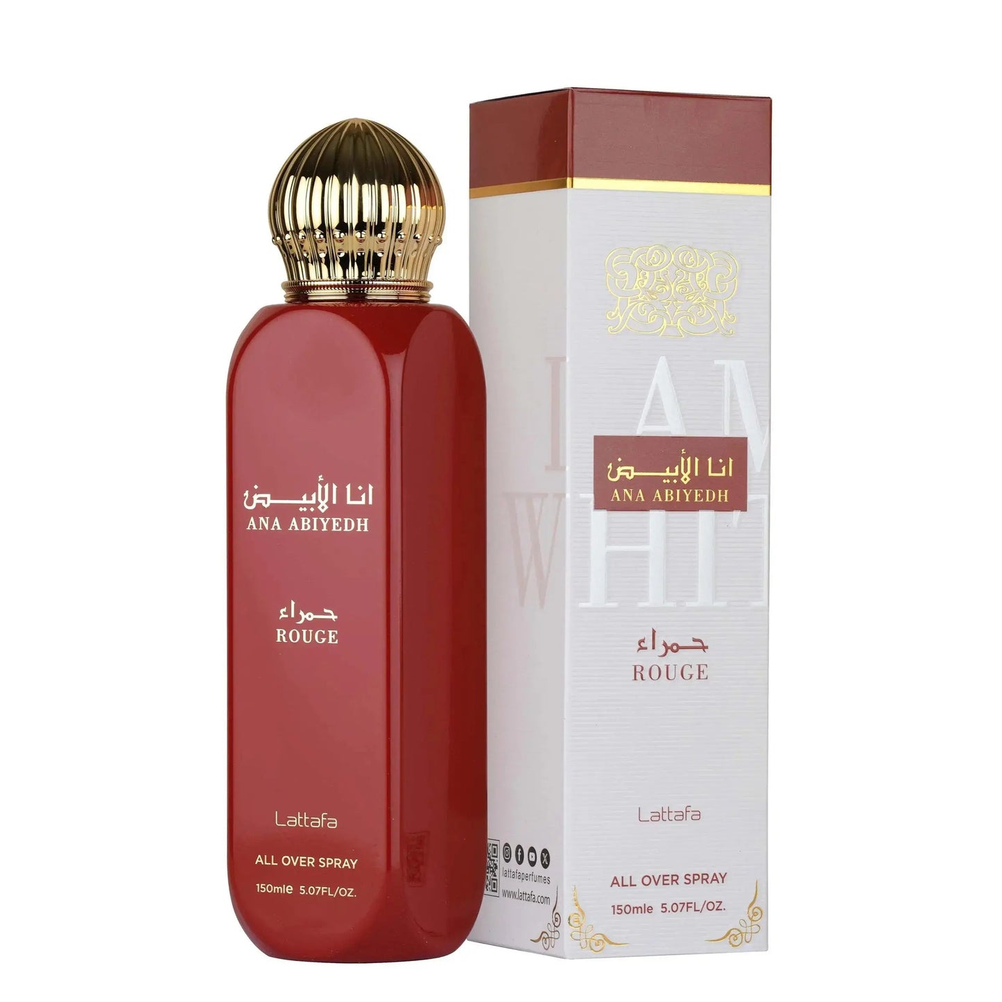 Ana Abiyedh Rouge All Over Spray by Lattafa