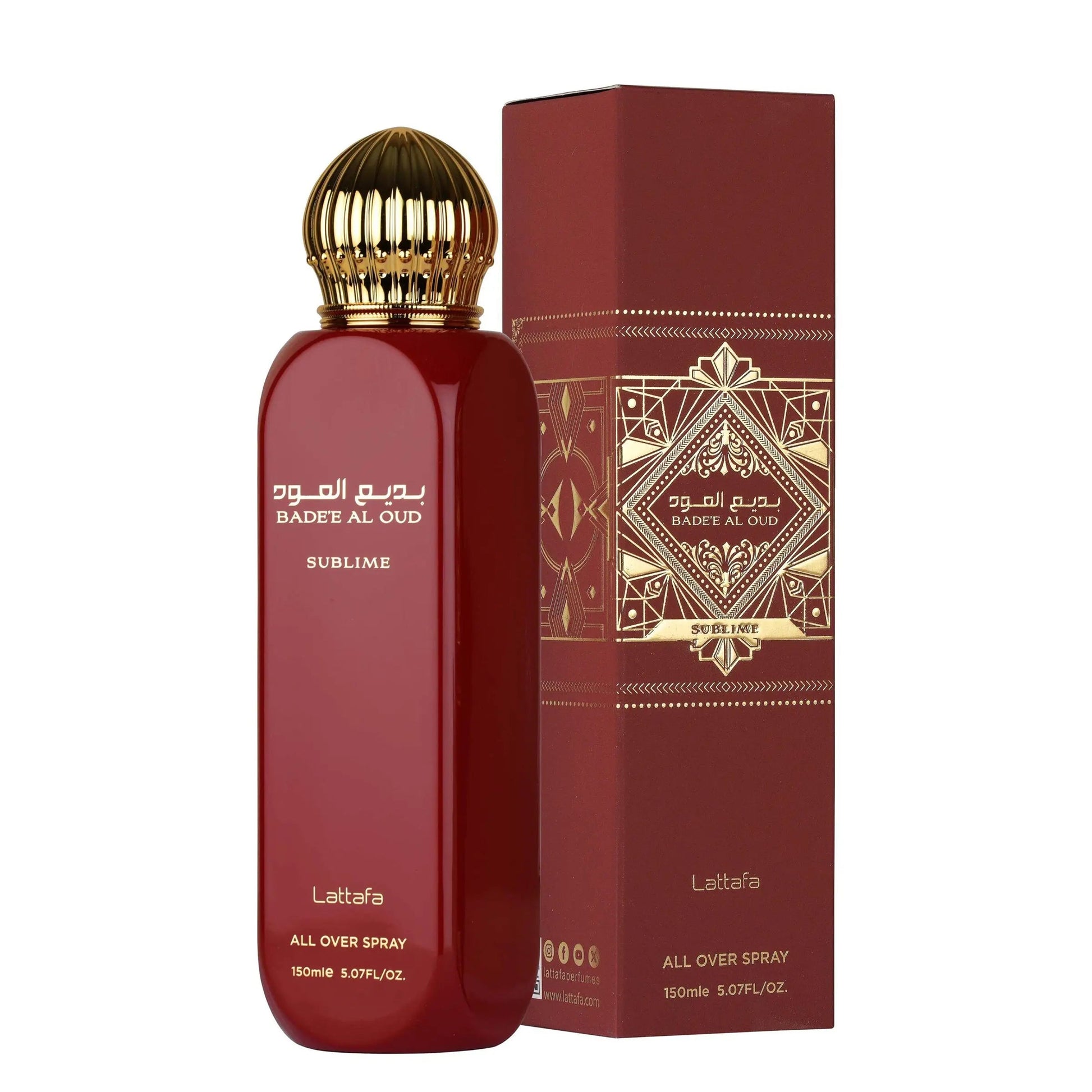 Badee Al Oud Sublime All Over Spray 150ml by Lattafa