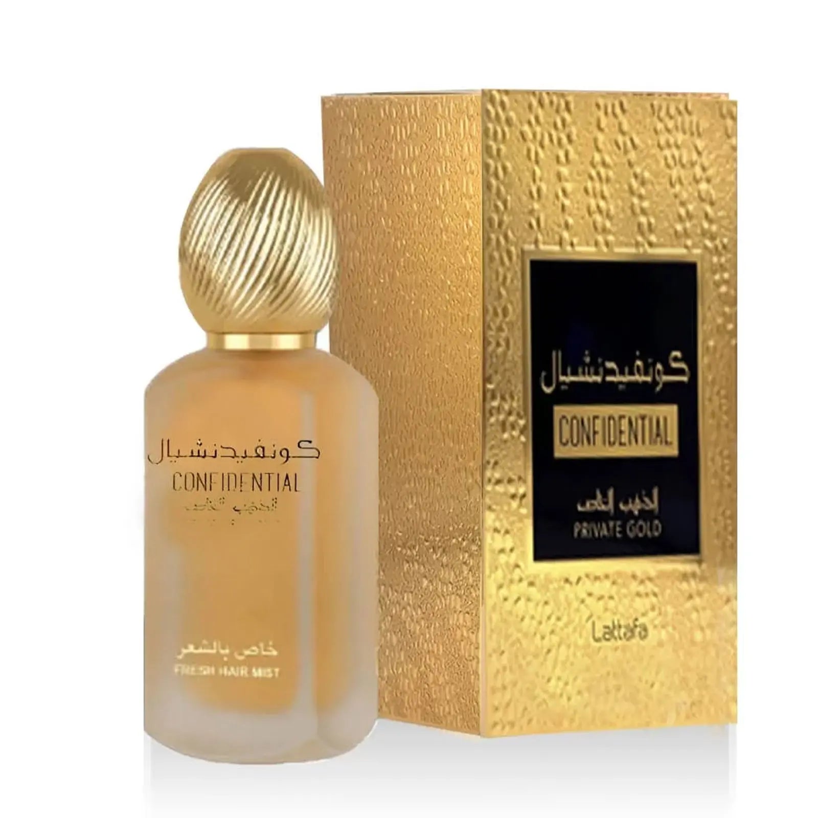 Confidential Private Gold Hair Mist 50ml by Lattafa