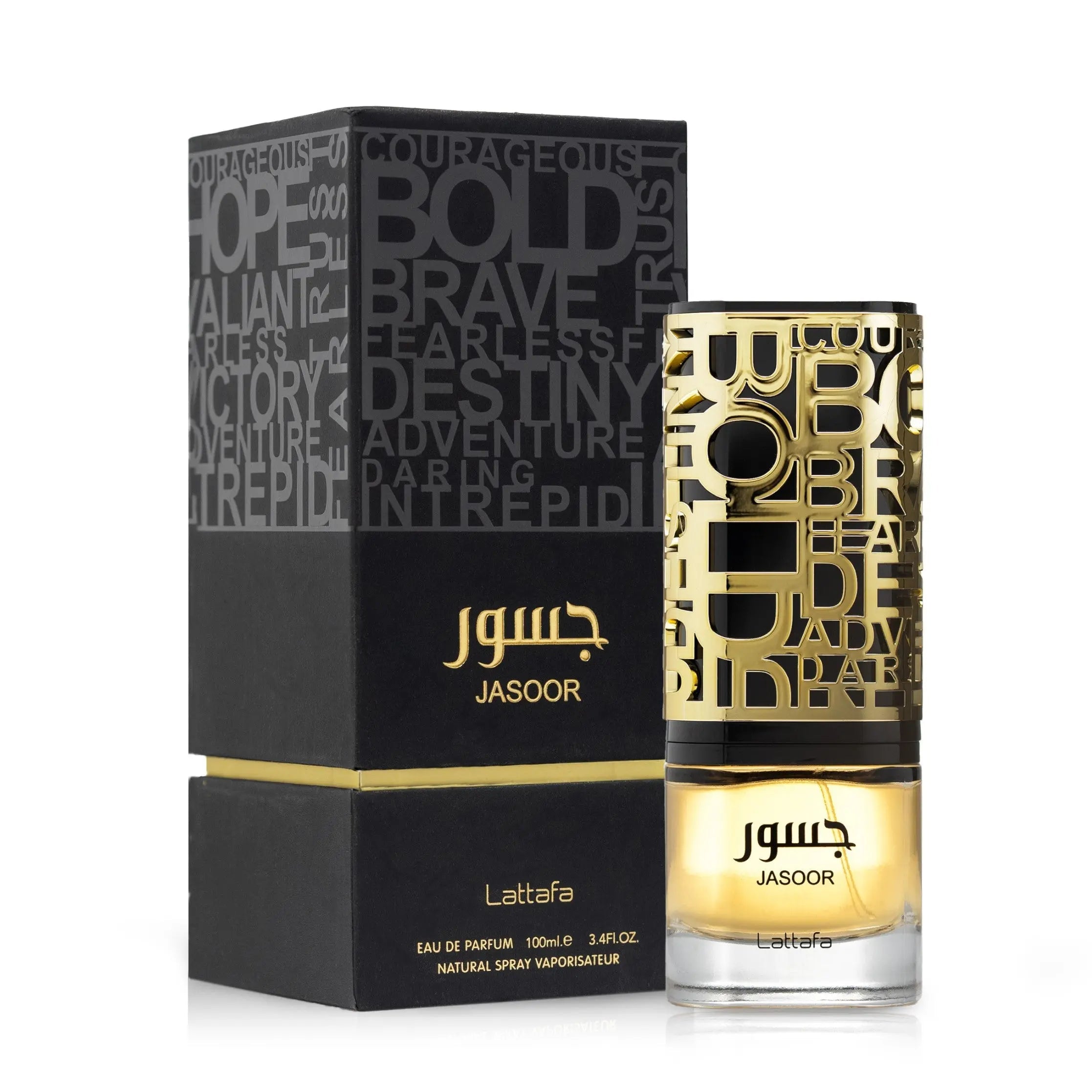 Jasoor Perfume 100ml EDP by Lattafa, spicy aromatic eau de parfum for men