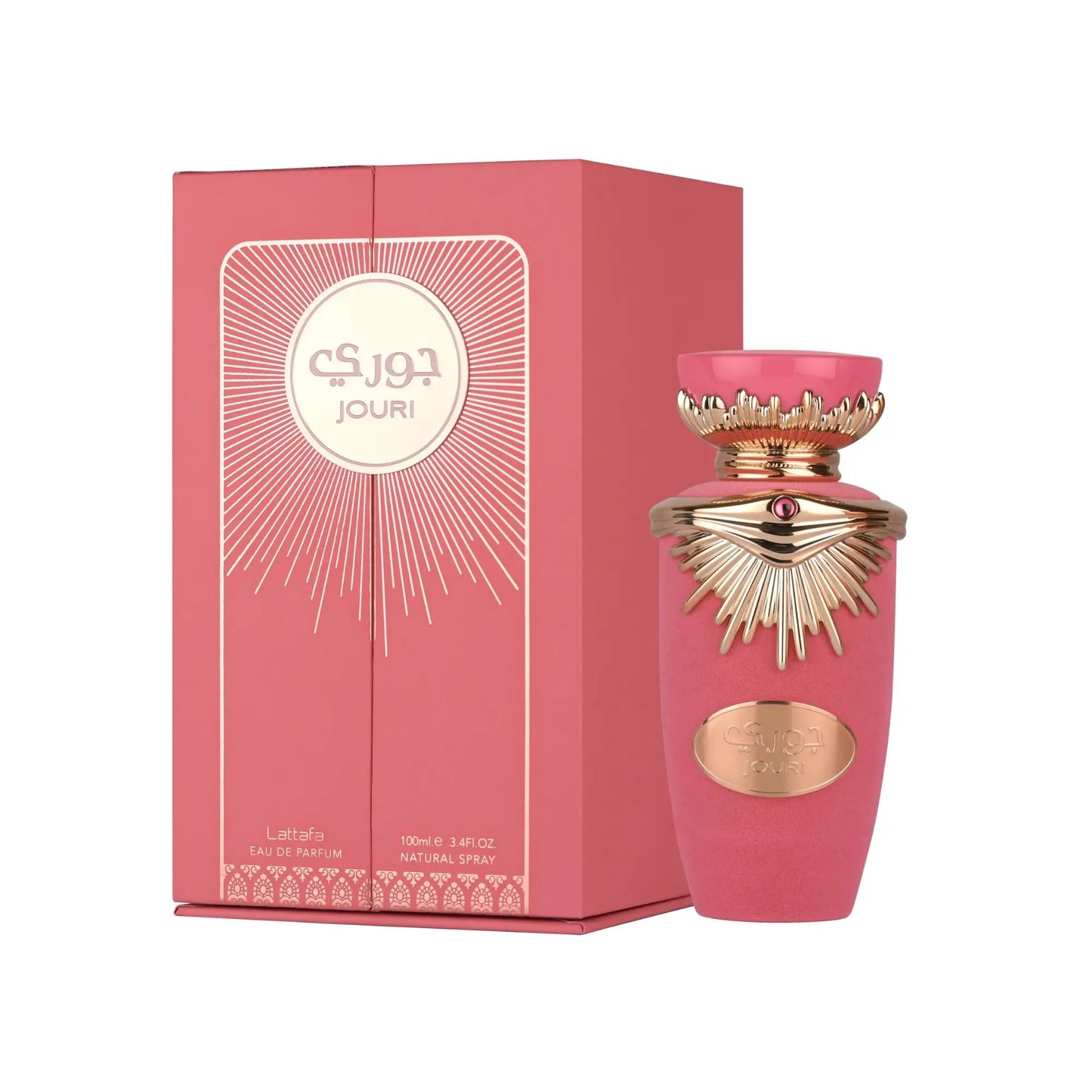 Jouri Perfume 100ml EDP by Lattafa feminine fruity floral bottle