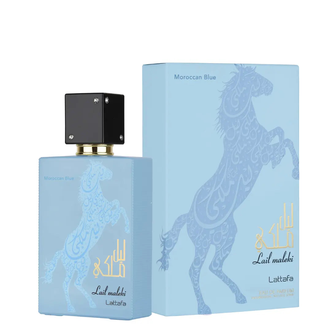 Lail Maleki Moroccan Blue Perfume 100ml EDP by Lattafa