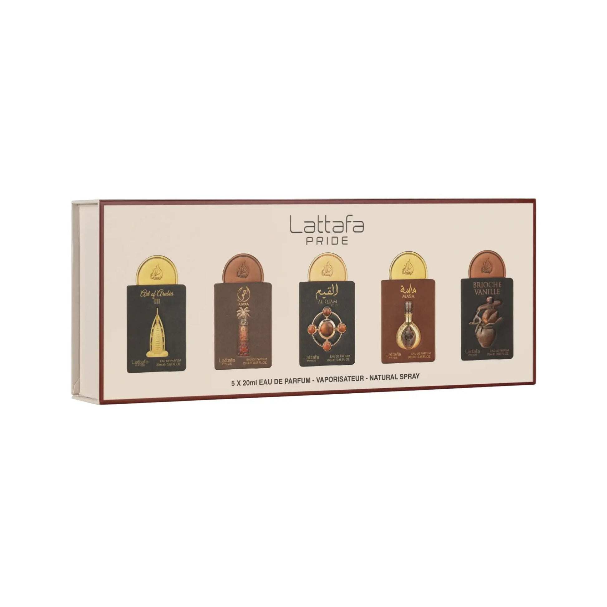 Pride No.4 Gift Set 5x20ml EDP by Lattafa