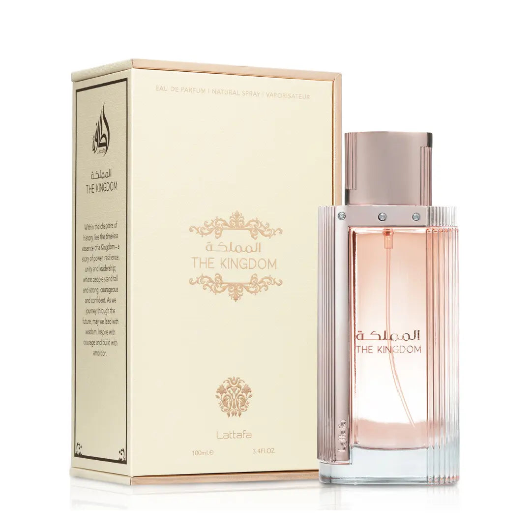 The Kingdom Women Perfume 100ml EDP Lattafa royal glass bottle