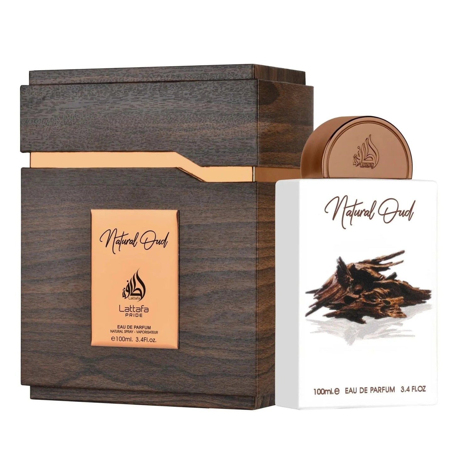 Natural Oud Perfume 100ml EDP by Lattafa Pride
