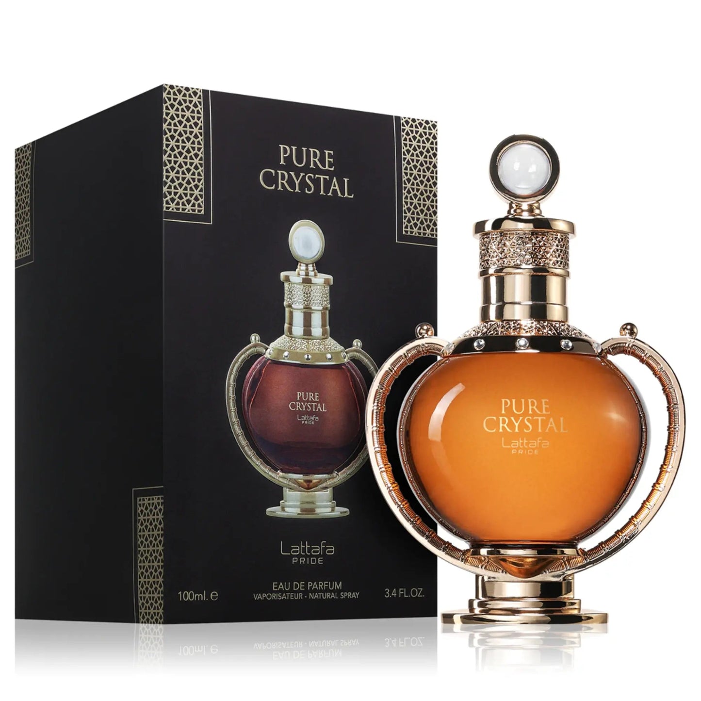 Pure Crystal Perfume 100ml EDP by Lattafa Pride