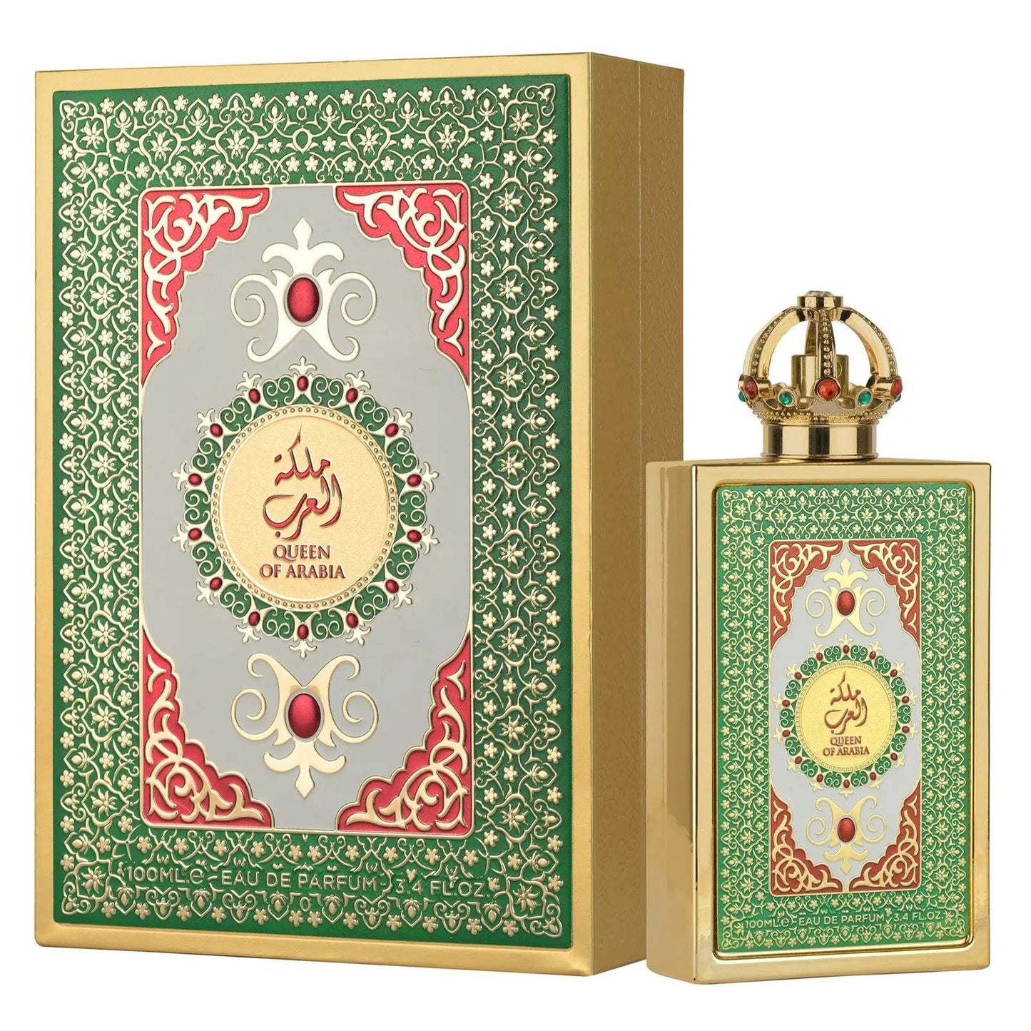 Queen of Arabia Perfume 100ml EDP by Lattafa Pride, a regal floral amber fragrance for women