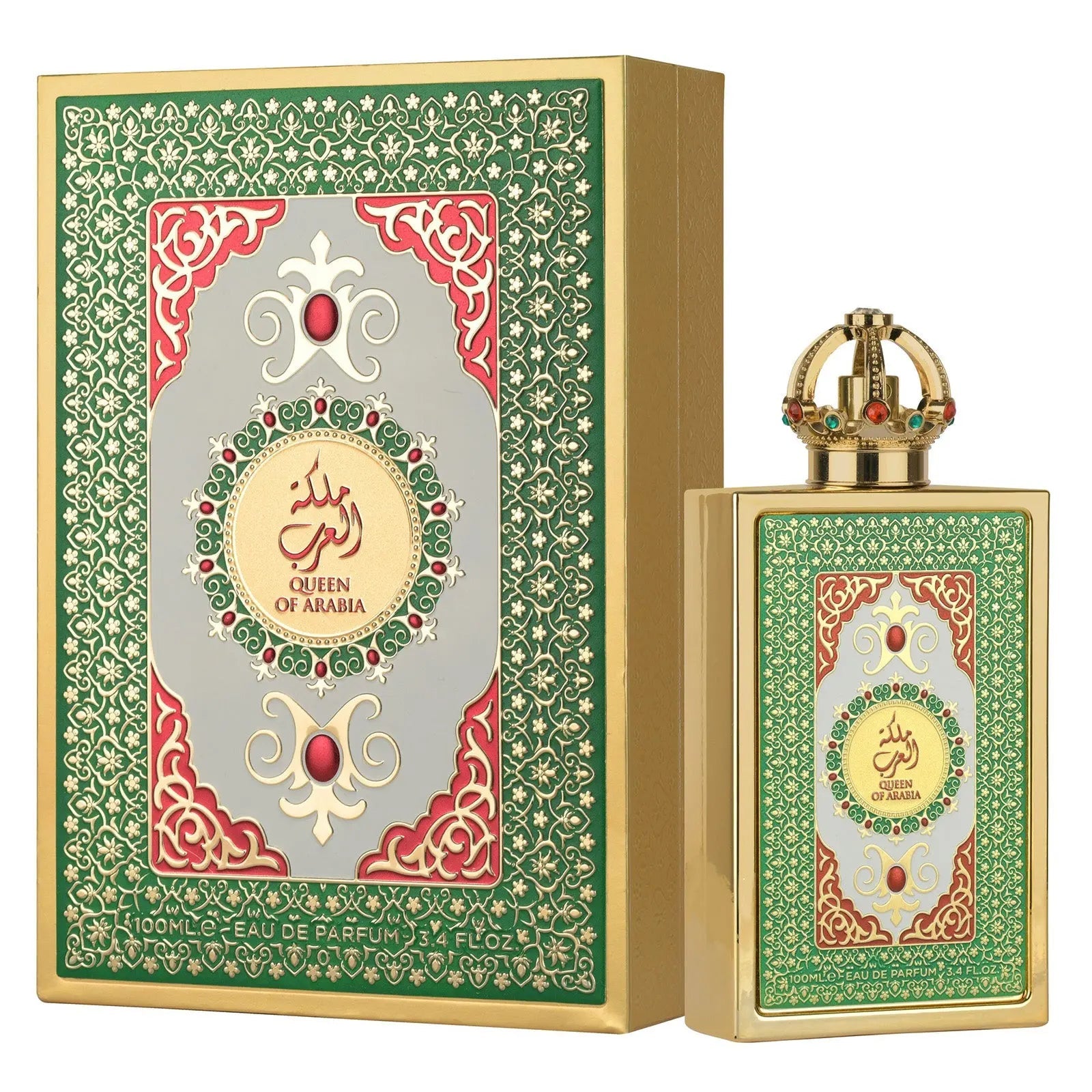 Queen of Arabia Perfume 100ml EDP by Lattafa Pride, a regal floral amber fragrance for women