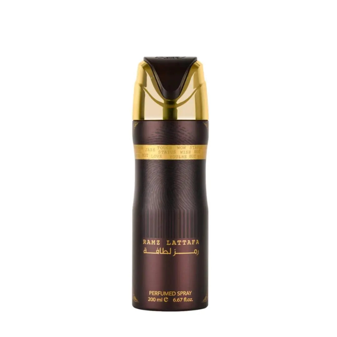 Ramz Lattafa Gold Deodorant Body Spray 200ml by Lattafa