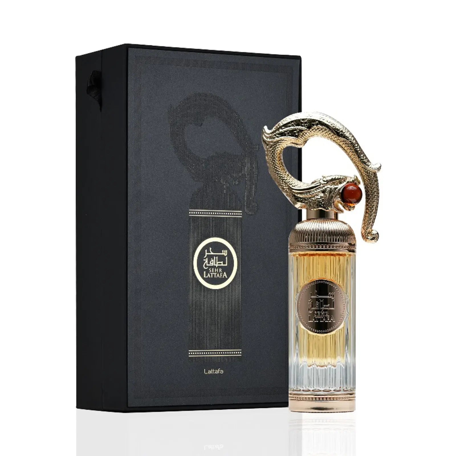 Sehr Perfume 100ml Eau de Parfum bottle by Lattafa