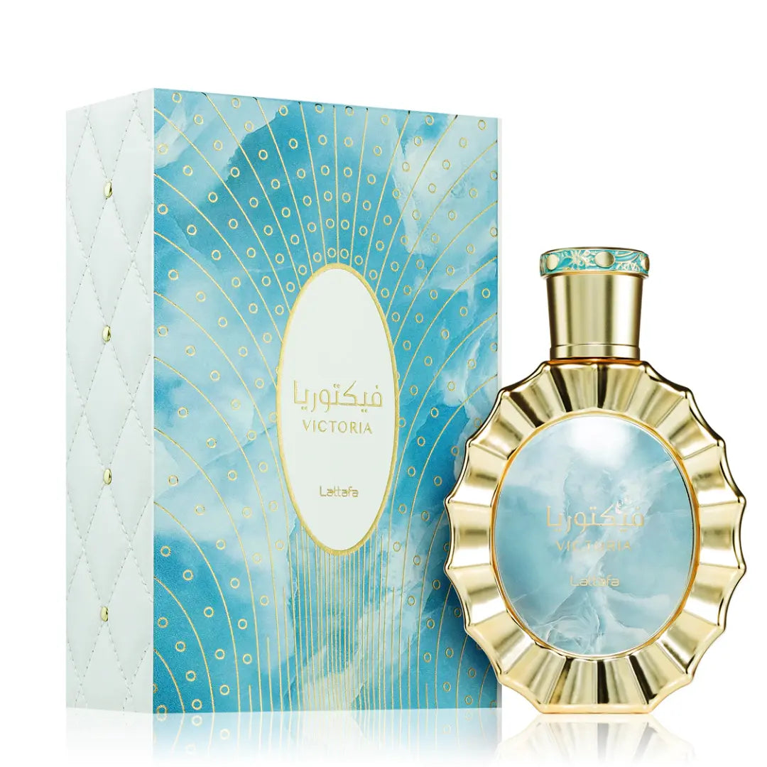 Victoria Perfume 100ml EDP Lattafa crystal glass bottle