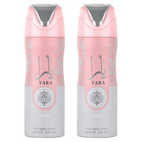 Yara Parfum Yara Deodorant Body Spray 200ml By Lattafa Pack Of 2