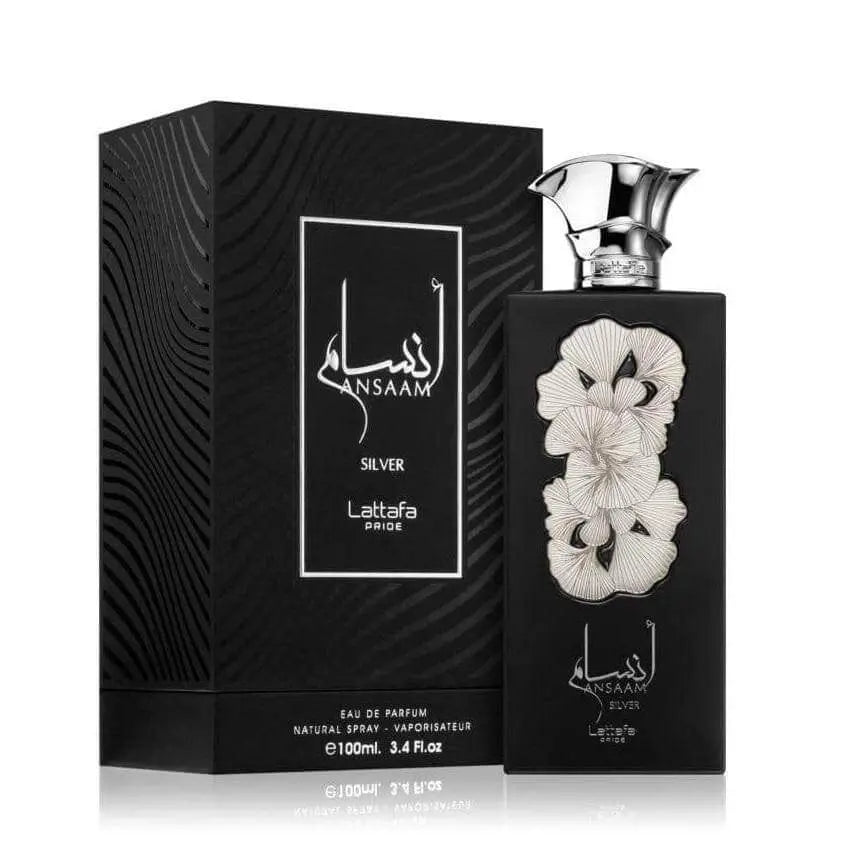 Ansaam Silver Perfume 100ml EDP by Lattafa Pride
