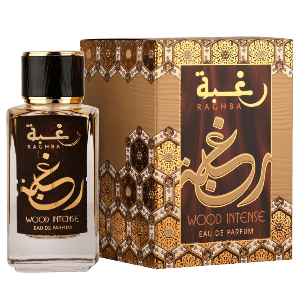 Raghba Wood Intense Perfume 100ml EDP by Lattafa