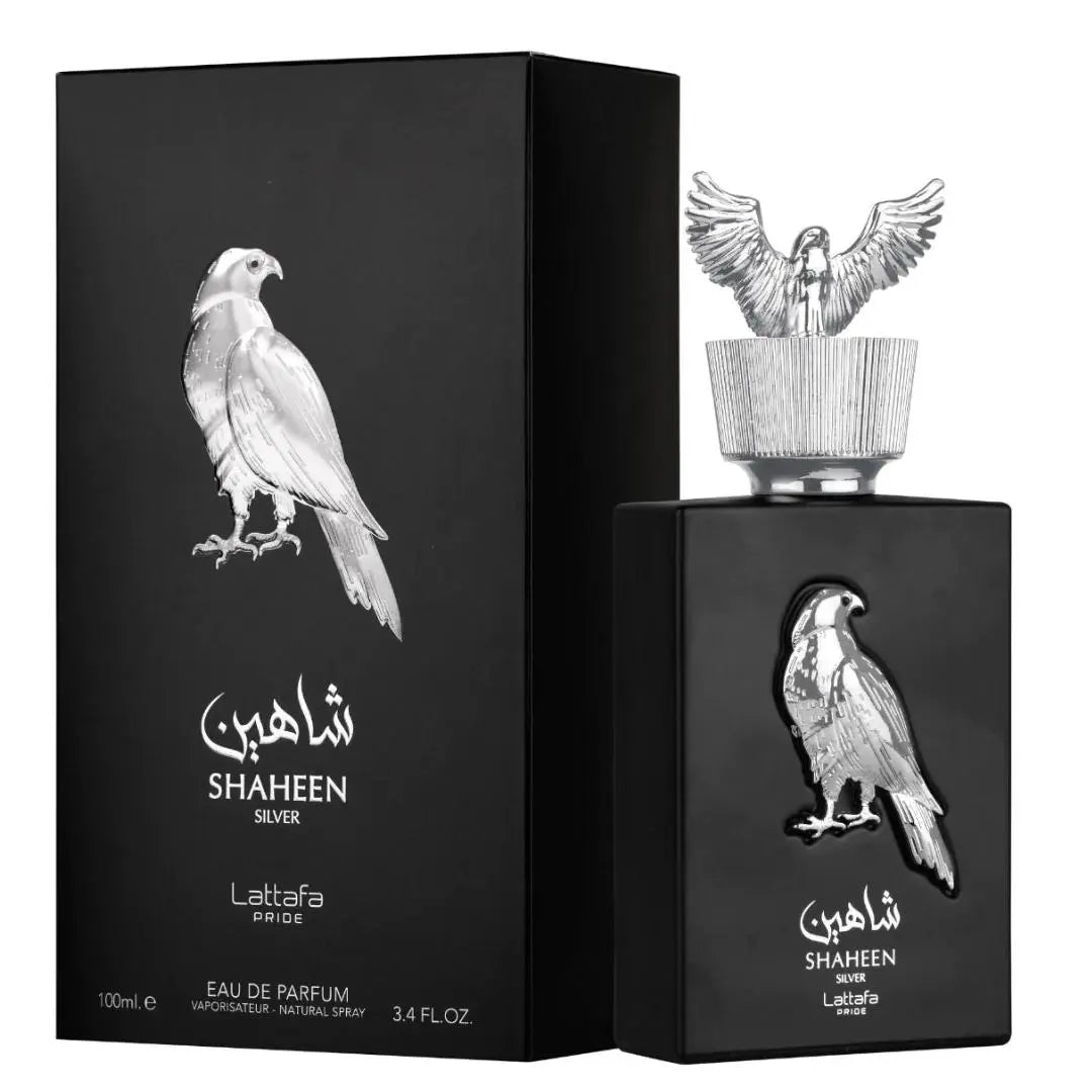 Shaheen Silver Perfume 100ml EDP by Lattafa Pride